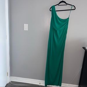 BCBG Max Azria emerald maxi dress